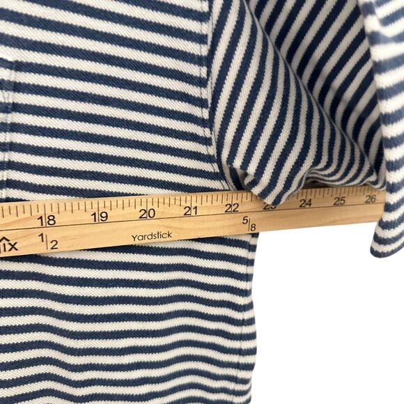 Vineyard Vines Men's Blue and White Stripe Nautical Cotton Polo Shirt Size L - Picture 4 of 5